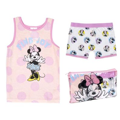 Disney Minnie Mouse Schlafanzug Kinder Pyjama Set & Nachtwäsche aus 100?% Baumwoll