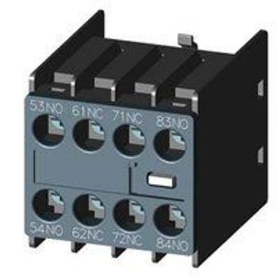 1St. Siemens 3RH2911-1GA22 Hilfsschalter, 2S+2Ö, Strombahn 1S, 1Ö,