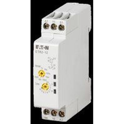 1St. Eaton ETR2-12 262686 Zeitrelais, 0,05 s - 100 h, 24 - 240 V