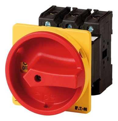 1St. Eaton 088558 P3-100/V/SVB Hauptschalter, 3-polig, Iu = 100 A, Griff