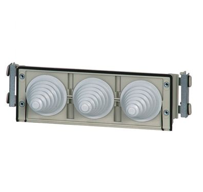 1St. Eaton 062367, KS4-CI 062367 Kabelschelle, für 3 Kabel D=14-68mm