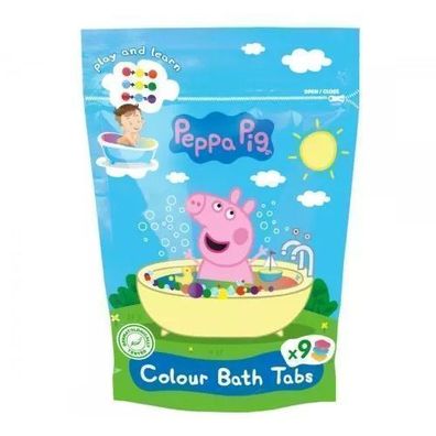 Peppa Pig Badezusatz-Set, 144g - Farbintensive Badespaß-Edition für Kinder