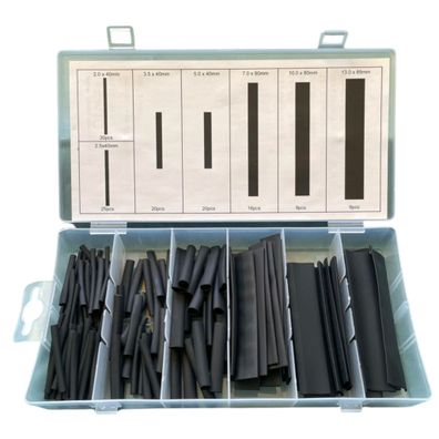 Schrumpfschlauch Sortiment 127 teilig von 2 mm bis 13 mm