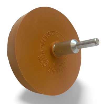 Folienradierer zum Entfernen von Aufklebern und Kleberesten