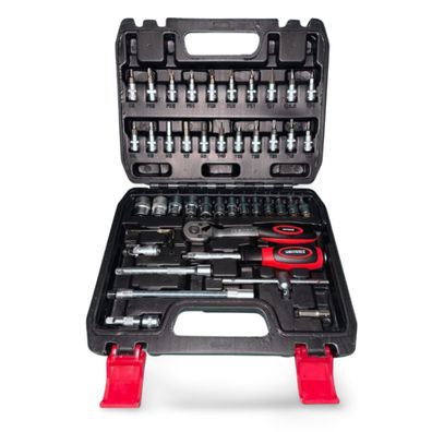 Steckschlüsselsatz 1/4 46 teilig Profi Qualität