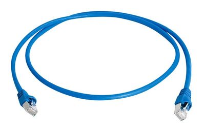 10m Telegärtner L00005A0030 MP8 FS500 Patchkabel Cat.6A ISO LSZH blau 10m