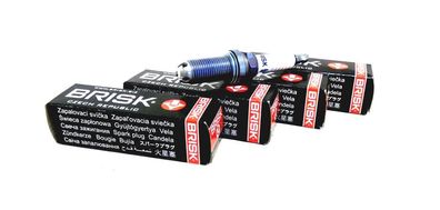 4x BRISK EOR14LGS 3142 M14x1.25 26.50mm Premium RACING TUNING! Zündkerze