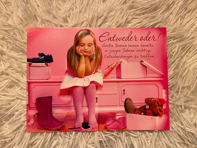 Cartolini Postkarte Entweder oder! 8012-52