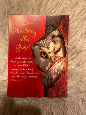 Cartolini Postkarte Zum Geburtstag alles Gute!