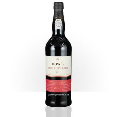 Symington Dow's Fine Ruby Port 0.75 Liter