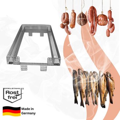 Jaeger-Spar-Brand # 2, Kaltraucherzeuger, Edelstahl