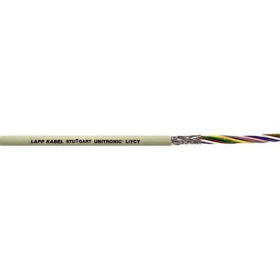 100m LIYCY paar 4X2X0,75 grau Ring 100 m PVC-Elektronik-Steuerleitung