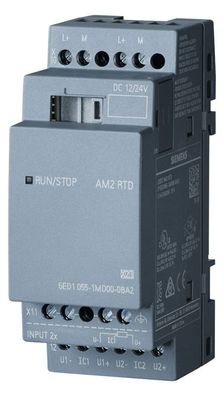 1St. Siemens 6ED1055-1MD00-0BA2 LOGO! AM2 RTD für LOGO! 8