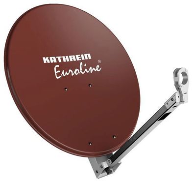 1St. Kathrein KEA850/R Parabolantenne 85 cm RotBraun