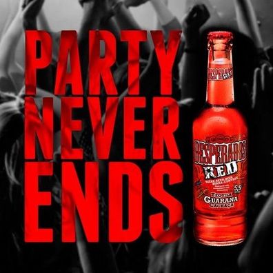 Desperados Red Tequila Guarana Cachaça Sondergröße 12 x 0,4L