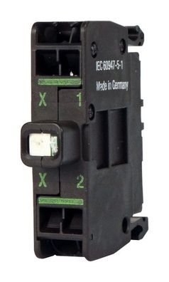 1St. Eaton M22-CLEDC230-W Leuchtelement LED weiß Bodenbefestigung 85 - 264 V AC Feder