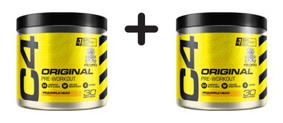 2 x Cellucor C4 Original (30 serv) Pineapple Head