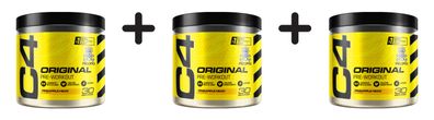 3 x Cellucor C4 Original (30 serv) Pineapple Head