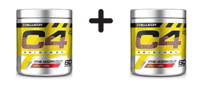 2 x Cellucor C4 Original (60 serv) Millions Cola