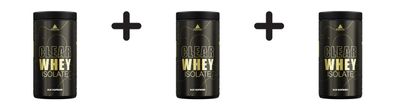 3 x Peak Clear Whey Isolate (450g) Blue Raspberry