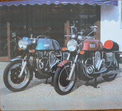 Blechschild Münch Motorrad, Zweirad, Werbung, Deko, Bild Klassiker, Oldtimer