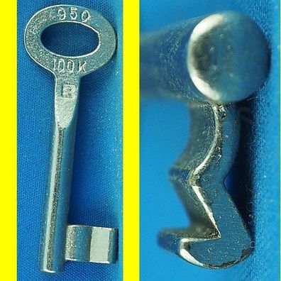 Börkey 950 Einsteckschloss Schlüssel System Pegau / Weissensee Profil 100K