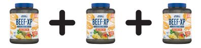 3 x Applied Nutrition Beef-XP, Tropical Vibes - 1800g