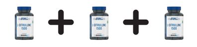 3 x Applied Nutrition L-Citrulline, 1500mg - 120 caps