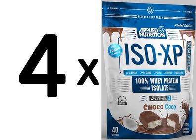 4 x Applied Nutrition ISO-XP, Choco Coco - 1000g