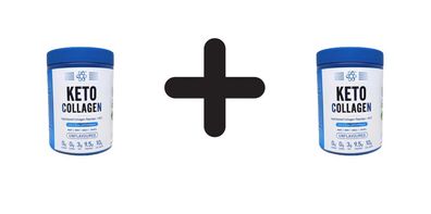 2 x Applied Nutrition Keto Collagen, Unflavoured - 325g