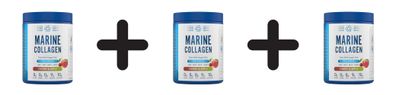 3 x Applied Nutrition Marine Collagen, Cherry Apple - 300g