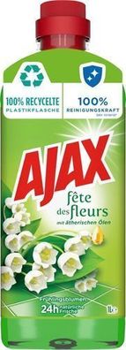 Ajax Frühlingsblumen Allzweckreiniger 1 l - Frischer Duft für Ihr Zuhause