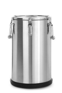 Hendi Thermotransportbehälter aus Edelstahl 35 Liter 330mm mit Luftventil