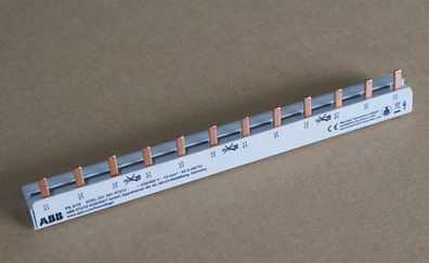 1St. ABB PS3/12 2CDL230001R1012 Phasenschiene 12TE 3polig * Stiftanschluss PS 3/12 ab