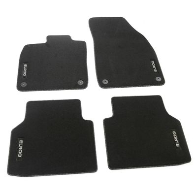 Original Skoda Elroq Fußmatten Textilfußmatten Stoffmatten schwarz 5LJ061404