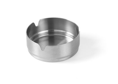 Hendi Aschenbecher Kitchen Line rund aus Edelstahl