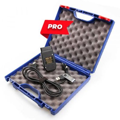 VCDS® HEX-V2® Basiskit Professional (USB) Diagnosegerät für VW, Audi, Seat, Skoda, Cu