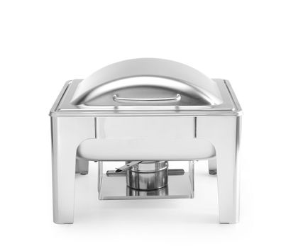 Hendi Chafing Dish ist satiniert mit 4 Liter und Deckel aus Edelstahl