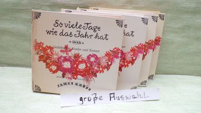 James Krüss So viele Tage wie das Jahr hat 365 Gedichte Bertelsmann Sigbert Mohn