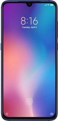 Xiaomi Mi 9 128GB Dual-SIM Ocean Blue - Sehr Guter Zustand ohne Vertrag