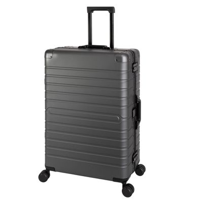 Travelhouse Oslo Reisekoffer L - 100% Aluminium Hartschale TSA-Schloss 4x 360° Rollen