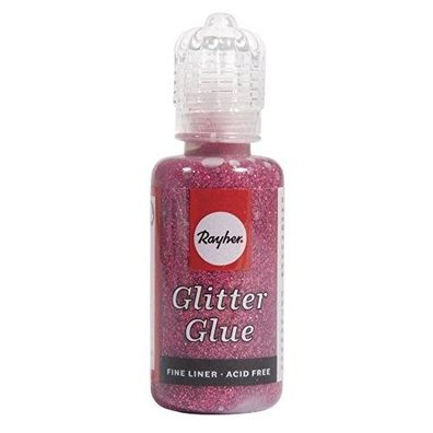 Rayher Glitter Glue 20ml Klassicrot 33840287