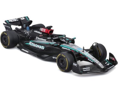 Bburago 18-38208R F1 W15 Russell #63 1:43 Mercedes-AMG Petronas Modellauto Auto