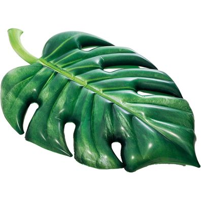 Intex Luftmatratze Palm Leaf 213x142cm Pool Matte Aufblasbar Tropisch Grün