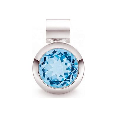 QUINN - Anhänger - Colors - Silber - Edelstein - Blautopas - 24809958
