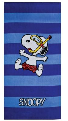 Peanuts Snoopy Diving Strandtuch Badetuch Liegetuch 70x140 cm 100%Polyester