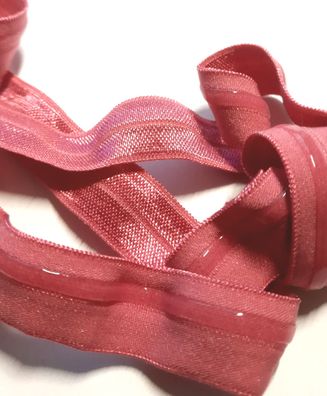 1m x 15mm Falzgummi antirutsch mit Silikon StreifenSatinglanz Farbe Orchidee