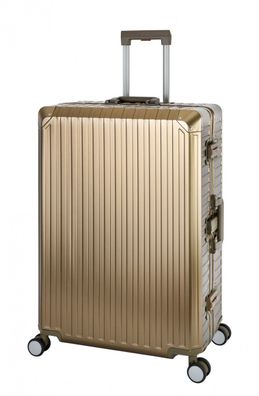 Travelhouse® Tokyo Großer 100% Aluminium Reisekoffer XL-78cm - Hartschale Vol.110L