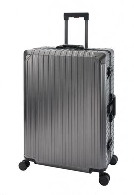 Travelhouse® Tokyo Großer 100% Aluminium Reisekoffer XL-78cm - Hartschale Vol.110L