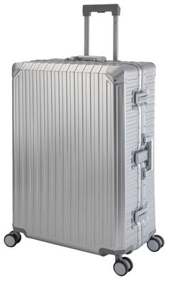 Travelhouse® Tokyo Großer 100% Aluminium Reisekoffer XL-78cm - Hartschale Vol.110L